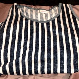 Lularoe stripped tank top. Size 3X